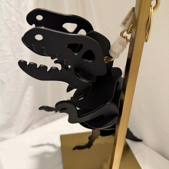 NWT Coach Large Rexy Skeleton Bag Charm CCE76 made with Glovetanned Leather - Picture 5 of 8